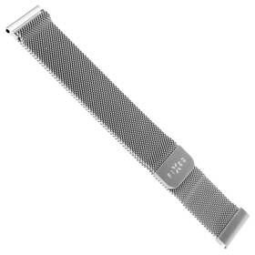 Řemínek FIXED Mesh Strap s šířkou 20mm na smartwatch stříbrný - zánovní - 24 měsíců záruka