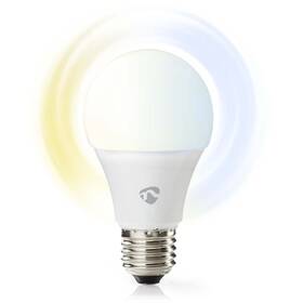 Chytrá žárovka Nedis SmartLife klasik, Wi-Fi, E27, 806 lm, 9 W, Teplá - studená bílá (WIFILRW10E27)