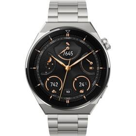 Chytré hodinky Huawei Watch GT 3 Pro 46 mm - Light Titanium Case + Light Titanium Strap (55028834)