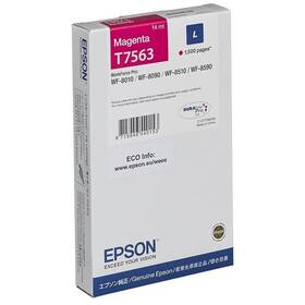 Inkoustová náplň Epson T7563 L, 1500 stran (C13T756340) purpurová