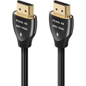 Kabel AUDIOQUEST HDMI 2.1 Pearl 48, 1 m (qpearlhdmi480010) černý