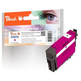 Inkoustová náplň Peach Epson 502XL, T02W3 , 595 stran (320874) purpurová