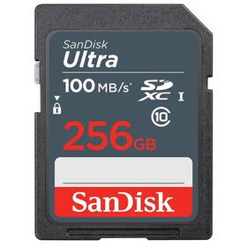 Paměťová karta SanDisk SDXC Ultra 256GB UHS-I U1 (100R/20W) (SDSDUNR-256G-GN3IN)