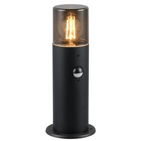 Venkovní svítidlo TRIO Hoosic, 30 cm, pohybový senzor (522260132) černé