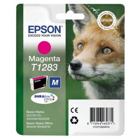 Inkoustová náplň Epson T1283, 3,5 ml (C13T12834011) purpurová