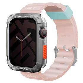 Řemínek Skinarma Shokku na Apple Watch 45/44/42 mm (SK-SHOKKU-LPINK45) růžový