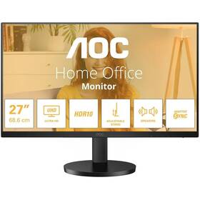 Monitor AOC U27B3AF černá barva
