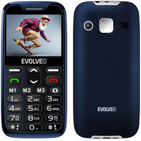 Mobilní telefon Evolveo EasyPhone XR (EP-601-XR-BL) modrý