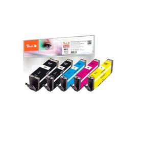 Inkoustová náplň Peach Canon PGI-580/CLI-581 MultiPack Plus, 6x5,6 ml - CMYK (321202)