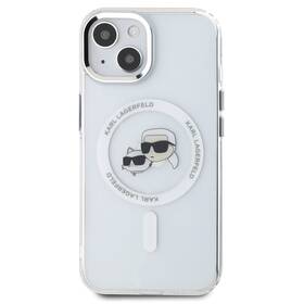 Karl Lagerfeld K&CH Heads Metal Frame na Apple iPhone 15, MagSafe