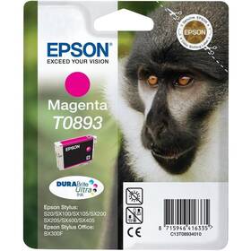 Inkoustová náplň Epson T0893, 3,5 ml (C13T08934021) purpurová