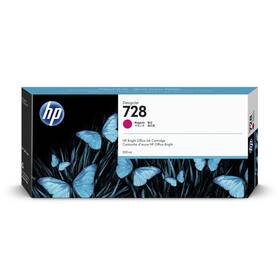 Inkoustová náplň HP 728, 300 ml (F9K16A) purpurová