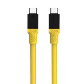 Kabel Tactical Fat Man USB-C/USB-C 1 m (57983117388) žlutý