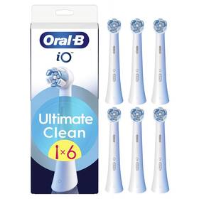 Náhradní hlavice Oral-B iO Ultimate Clean White XL Pack (6 ks) bílá barva
