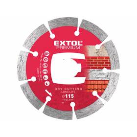 Kotouč diamantový Extol Premium 108911 115x22,2x2mm