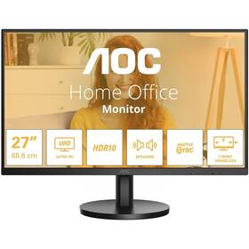 Monitor AOC U27B3A černá barva
