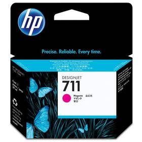 Inkoustová náplň HP 711, 29 ml (CZ131A) purpurová