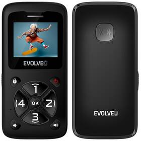 Mobilní telefon Evolveo EasyPhone ID (EP-400-IDB) černý