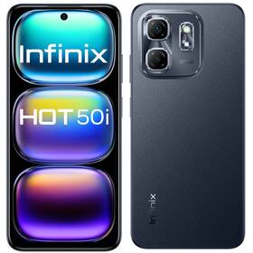 Mobilní telefon Infinix Hot 50i 4 GB / 128 GB černá barva
