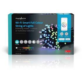 Vánoční osvětlení Nedis SmartLife LED, Wi-Fi, RGB, 168 LED, 20 m, Android / IOS (WIFILX01C168)