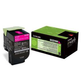 Toner Lexmark 80C2HM0, 3000 stran, pro CX410, 510 (80C2HM0) purpurový