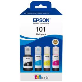 Inkoustová náplň Epson 101 EcoTank 4-colour Multipack (C13T03V64A)