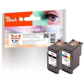 Inkoustová náplň Peach Canon PG-545/CL-546, MultiPack, 245/245 stran - CMYK (319023)