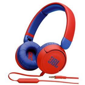Sluchátka JBL JR 310 (JBLJR310RED) červená/modrá