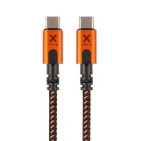 Kabel Xtorm Xtreme USB-C PD, 1,5m (CXX005) černý/oranžový
