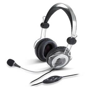 Headset Genius HS-04SU (31710045100) černý/stříbrný