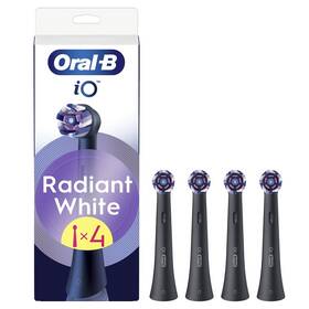 Náhradní hlavice Oral-B iO Radiant Black (4 ks) černá barva
