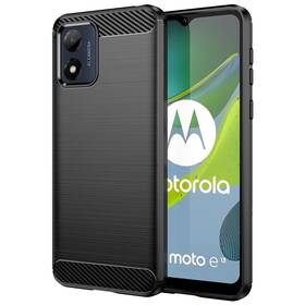 Kryt na mobil WG Carbon na Motorola Moto E13 4G (11860) černý