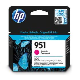 Inkoustová náplň HP 951, 700 stran (CN051AE) purpurová