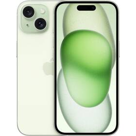 Mobilní telefon Apple iPhone 15 256GB Green (MTPA3SX/A) - zánovní - 24 měsíců záruka