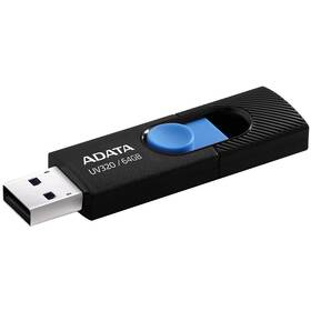 USB Flash ADATA UV320 64GB (AUV320-64G-RBKBL) černý/modrý