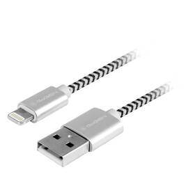 GoGEN USB / lightning, 1m, opletený