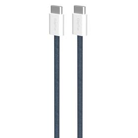 Kabel Puro Fabrik FABK4 USB-C/USB-C, 60 W, 1,5 m modrá barva
