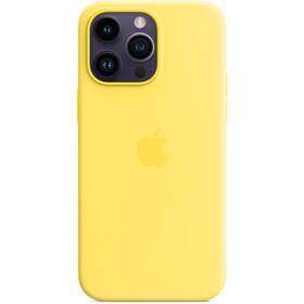 Kryt na mobil Apple Silicone Case s MagSafe pro iPhone 14 Pro Max - kanárkově žlutý (MQUL3ZM/A)