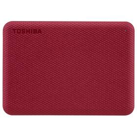 Externí pevný disk 2,5" Toshiba Canvio Advance 2TB, USB 3.2 Gen 1 (HDTCA20ER3AA) červený