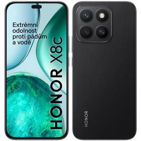 Mobilní telefon HONOR X8c 8 GB / 256 GB černá barva
