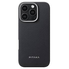 Kryt na mobil Pitaka Ultra-Slim na Apple iPhone 16 Pro černá barva
