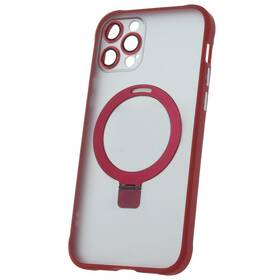 Kryt na mobil CPA Mag Ring na Apple iPhone 15 Pro (GSM175509) červený
