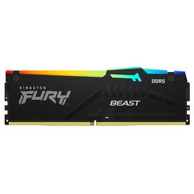 Paměťový modul DIMM Kingston FURY Beast Black RGB XMP DDR5 16GB 6800MHz CL34 (KF568C34BBA-16)