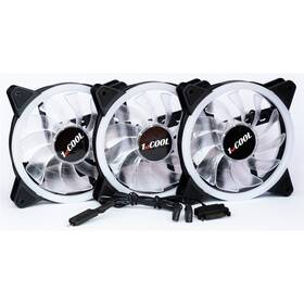 Ventilátor 1stCOOL AURA EVO1 ARGB průhledná
