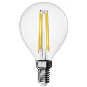 Žárovka LED EMOS Filament Mini Globe, 1,8 W, E14, teplá bílá 
