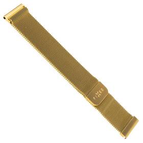 Řemínek FIXED Mesh Strap s šířkou 22mm na smartwatch (FIXMEST-22MM-GD) zlatý