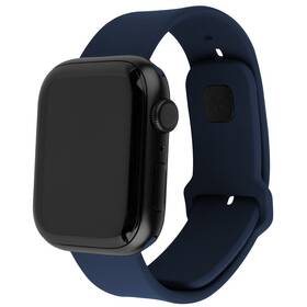 Řemínek FIXED Silicone Sporty Strap na Apple Watch 42/44/45mm (FIXSST2-434-BL) modrý