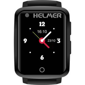 Chytré hodinky Helmer LK 716 pro seniory s GPS lokátorem (hlmlk716) černé - zánovní - 24 měsíců záruka