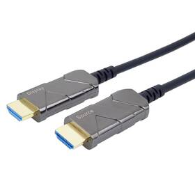 Kabel PremiumCord Ultra High Speed HDMI 2.1 optický fiber kabel 8K@60Hz, 25m (kphdm21x25)