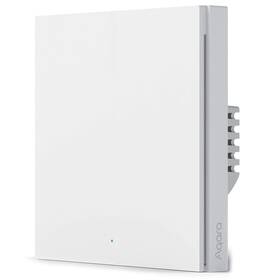 Vypínač Aqara Smart Wall Switch H1 EU (No Neutral, Single Rocker) (WS-EUK01) bílý - rozbaleno - 24 měsíců záruka